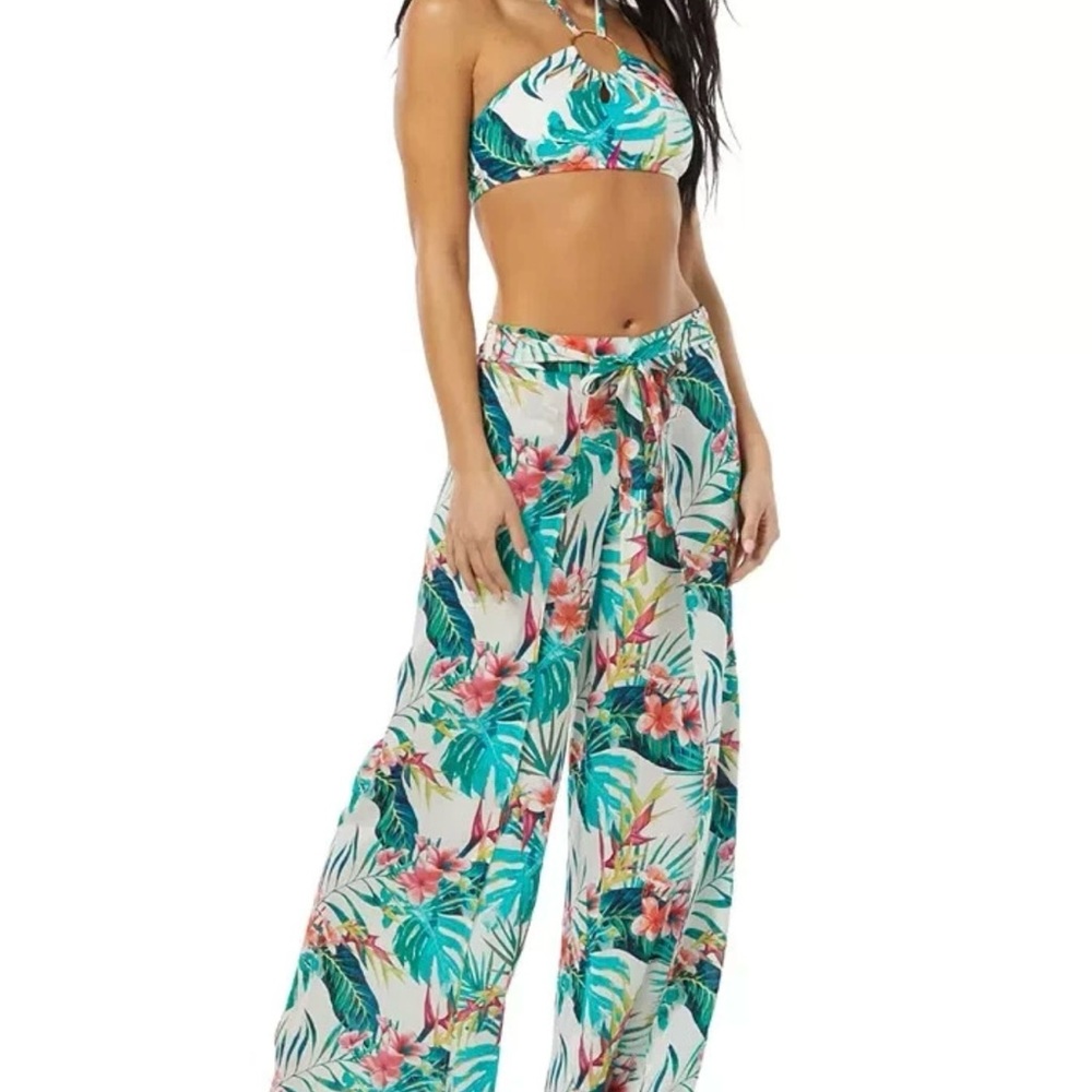 Vince Camuto Wrap-tie Cover Up Pants Size M -Bikini not included but available